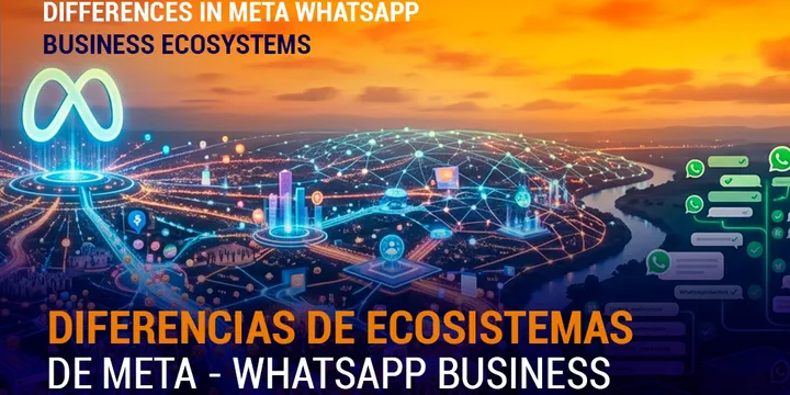 Diferencias de ecosistemas de META  WHATSAPP BUSINESS